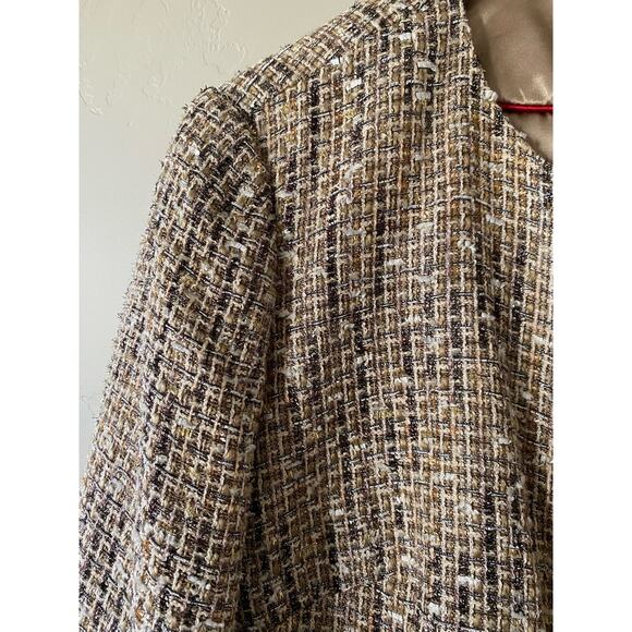 Talbots Size 12 Tweed Blazer - Picture 3 of 6